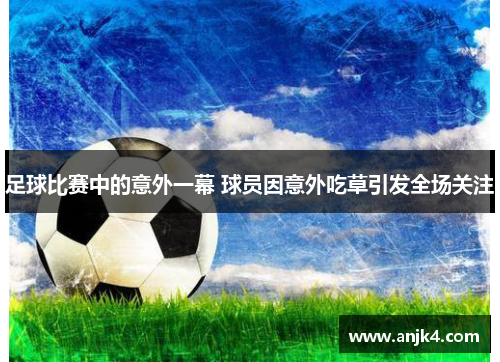 足球比赛中的意外一幕 球员因意外吃草引发全场关注